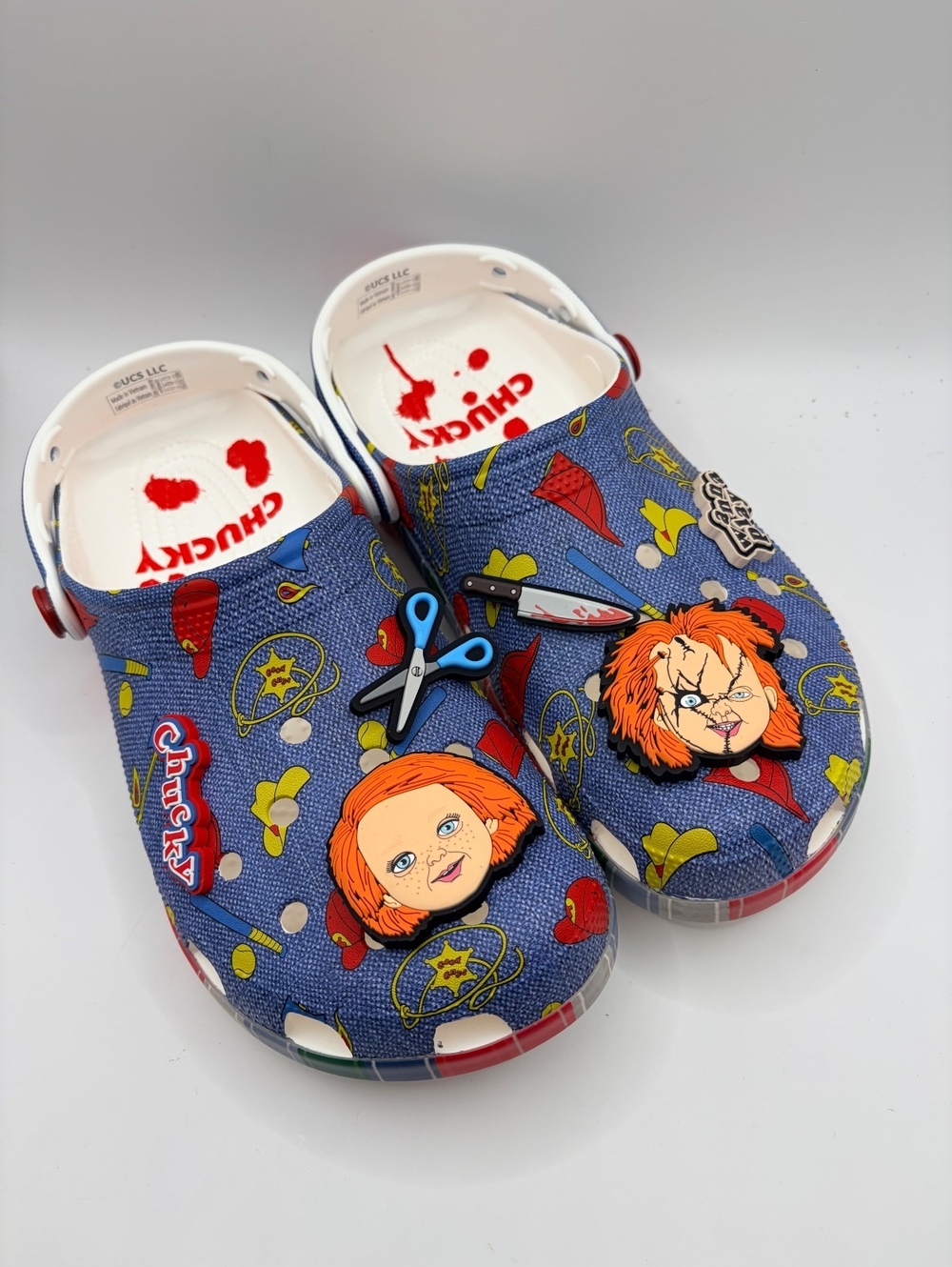 Crocs x Child’s Play Chucky Classic Clogs 9 Men / 11 Women